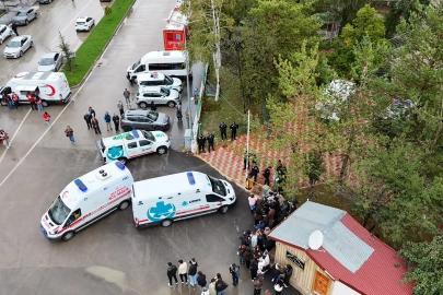 Bayburt’ta sağlık ekiplerinden deprem tatbikatı