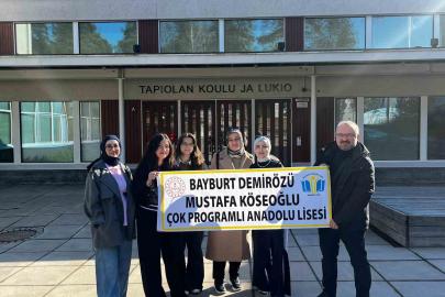 Bayburt’tan Finlandiya’ya Erasmus+ hareketliliği