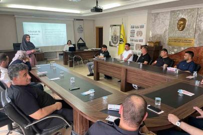 Belediye personeline psikolojik ilk yardım eğitimi verildi
