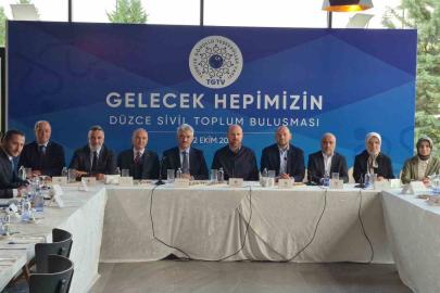 Bilal Erdoğan, Düzce’de STK temsilcileriyle buluştu