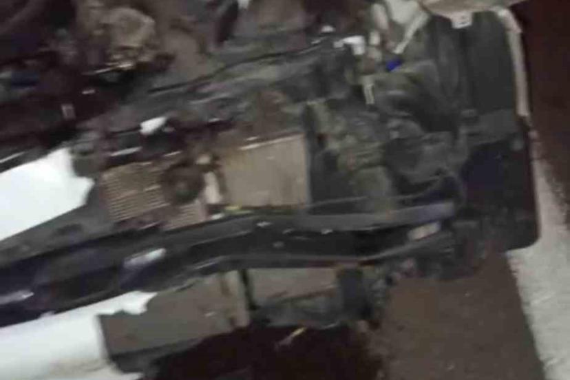 Bingöl’de otomobil ineğe çarptı: 4  yaralı