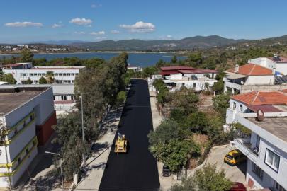 Bodrum’da asfalt çalışmaları devam ediyor