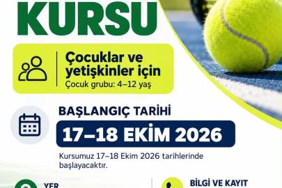 Bodrum’da ücretsiz tenis kursu başlıyor