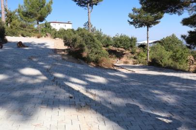 Bozdoğan Madran Mahallesi’ndeki yolda çalışmalar tamamlandı
