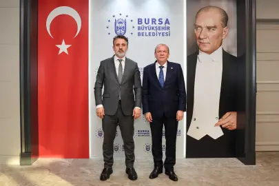 BTSO Başkanı Matlı’dan Büyükşehir Belediye Başkan Vekili Biba’ya ziyaret
