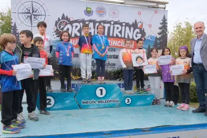 Bursa İnegöl'de oryantiring heyecanı