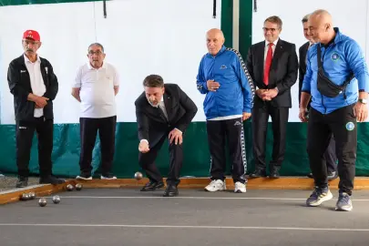 Bursa'da Başkan Vekili Biba huzurevi sakinleriyle buluştu