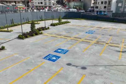 Çağlayan Açık Otoparkı hizmete açıldı