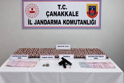 Çanakkale’de narkotik operasyonu, 2 şüpheli tutuklandı