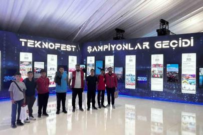 Çelikhanlı öğrenciler TEKNOFEST’te bilim ve teknolojiyle buluştu