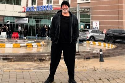 Cem Yılmaz kalp krizinin ardından tedavi gördüğü hastaneye geldi
