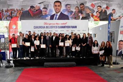 Çukurova’da 3. Kariyer Fuarı’nda iş arayanlarla işverenler buluştu