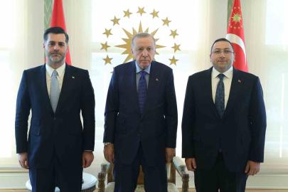 Cumhurbaşkanı Erdoğan, Üsküdar Belediye Başkan Vekili Gültekin’i kabul etti
