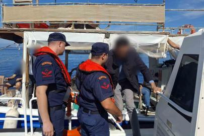 Dalaman ve Bodrum’da 2 vatandaşa denizden tıbbi tahliye yapıldı