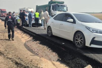 Diyarbakır’da 3 aracın karıştığı zincirleme kazada 7 kişi yaralandı