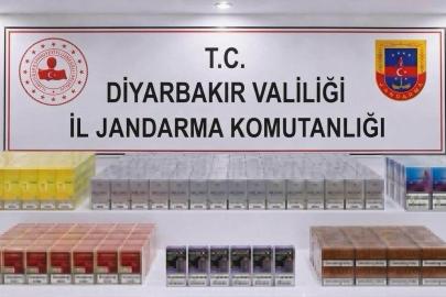 Diyarbakır’da çok sayıda gümrük kaçağı malzeme ele geçirildi