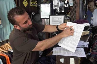 Diyarbakır’da iş yeri mühürlenen esnaftan tepki