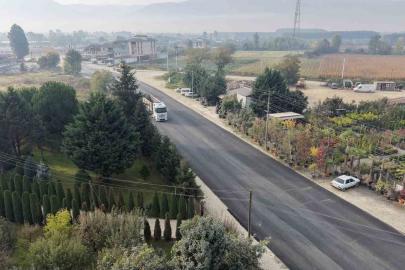 Düzce’de 55 bin ton asfalt serildi