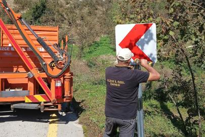 Düzce’de köy yolları için trafik güvenliği çalışması