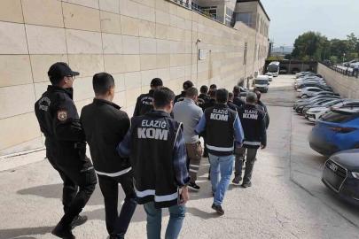 Elazığ’da tefecilik operasyonunda 4 tutuklama