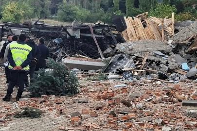Emet’te kazan dairesinde patlama