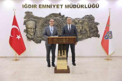 Emniyet Müdürü Erarslan Er, Vali Taşolar’ı ağırladı
