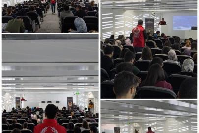 Erzurum’da üniversite öğrencilerine terörle mücadele bilgilendirmesi
