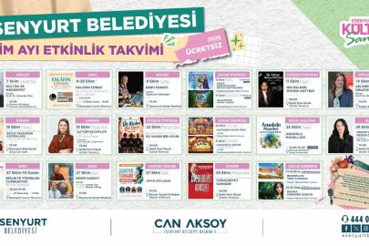 Esenyurt’ta Ekim ayı Kültür ve Sanat etkinlikleri başlıyor