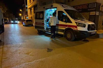 Eskişehir’de otomobile yandan çarpan motosikletli yaralandı