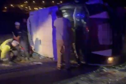 Gaziantep’te tarım işçilerini taşıyan minibüs otomobille çarpıştı: 1 ölü, 7 yaralı
