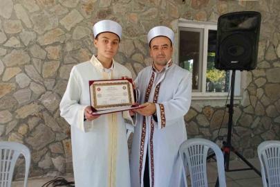 Hafız çocuktan dikkat çeken hedef