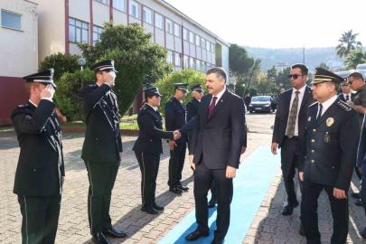 İçişleri Bakanı Çiftçi, Samsun’da polis okulunu ziyaret etti