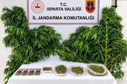 Isparta’da uyuşturucu operasyonlarında 62 şüpheli yakalandı