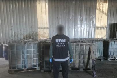 İzmir’de katı atık tesisine kaçak akaryakıt baskını