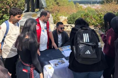 Kampüste gençlere gençlik fırsatları tanıtıldı
