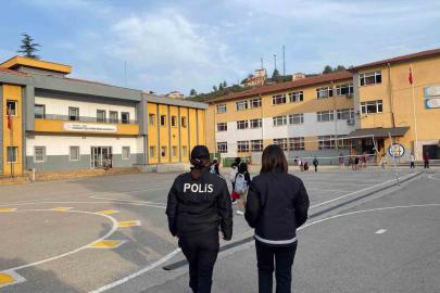 Karabük’te çocukların güvenliği için ekipler görev başında