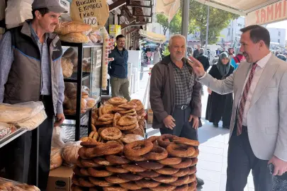 Karatay'da Başkan Kılca'dan esnafa ziyaret