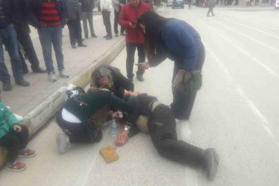 Kastamonu’da otomobilin çarptığı yaya yaralandı