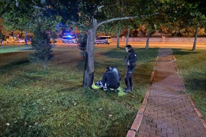 Kavgaya karışan şüpheliler eşyalarını bırakıp kaçtı