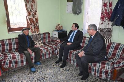 Kaymakam Türker’den Yaşlılar Haftasına özel anlamlı ziyaret