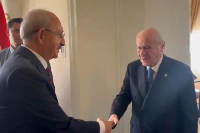 Kılıçdaroğlu ile Bahçeli baş başa görüştü