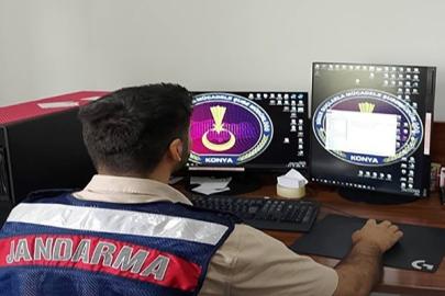 Konya’da sanal devriyede 40 bin 149 sosyal medya hesabı ve URL incelendi