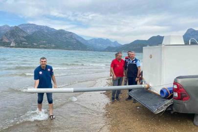 Kozan’da 665 bin sazan yavrusu baraj ve göletlere bırakıldı