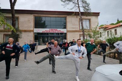 Kula’da sağlıklı yaşam için hareket ettiler