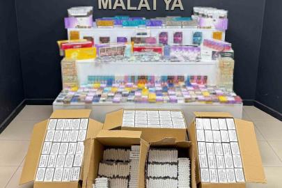Malatya’da kaçakçılık operasyonu