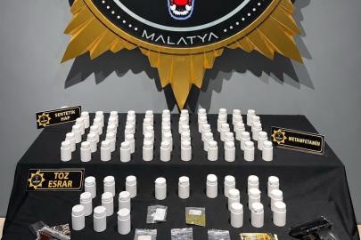 Malatya’da uyuşturucu operasyonu: 2 gözaltı