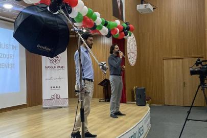 Mersin’de Gazze için anma programı düzenlendi