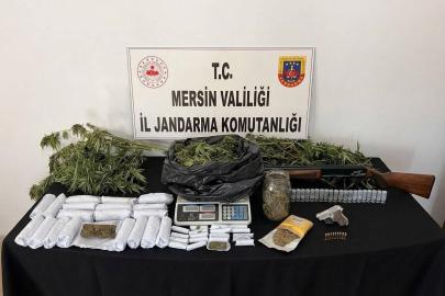 Mersin’de uyuşturucu operasyonlarında 4 şüpheli tutuklandı
