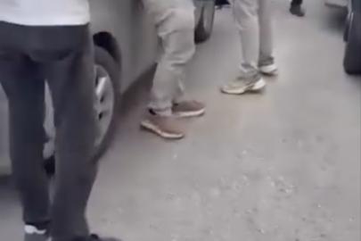 Mudanya’da servis şoförleri arasında kavga