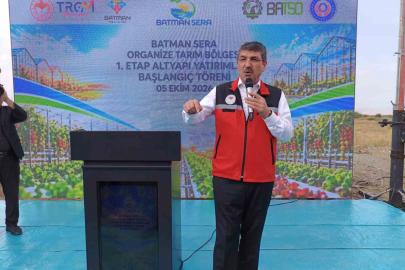 Nasıroğlu: ’’Batman’ın tarım ve ihracat kapasitesini büyüteceğiz"